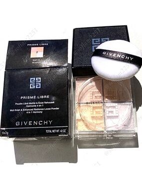 💖NEW!💖Givenchy 2 Satin Blanc ORIGINAL FORMULA Prisme Libre Setting Powder BNIB!